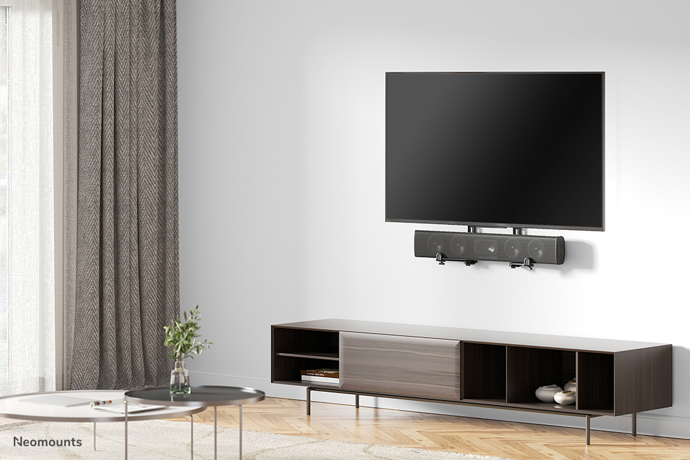 Neomounts AWL29-650BL1 Videobar/soundbar houder VESA - max 15 kg - universeel